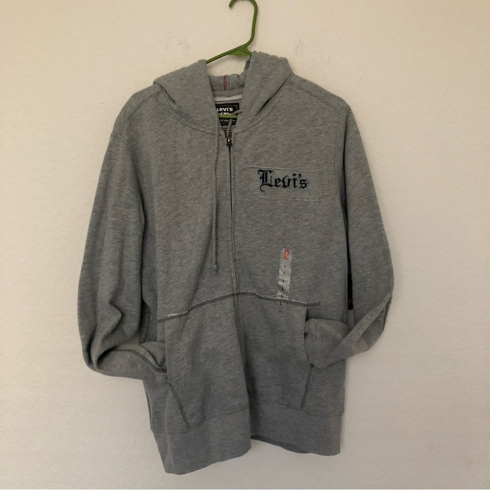 Levi’s Men’s Hooded Zip Sweat Jacket Hoodie Sweatshirt